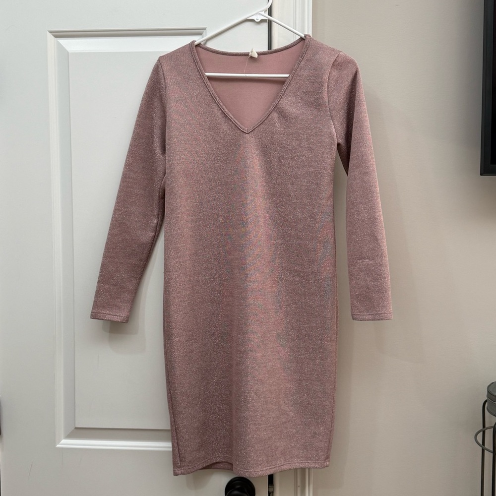 Pinkblush Maternity Dusty Pink Dress Size M